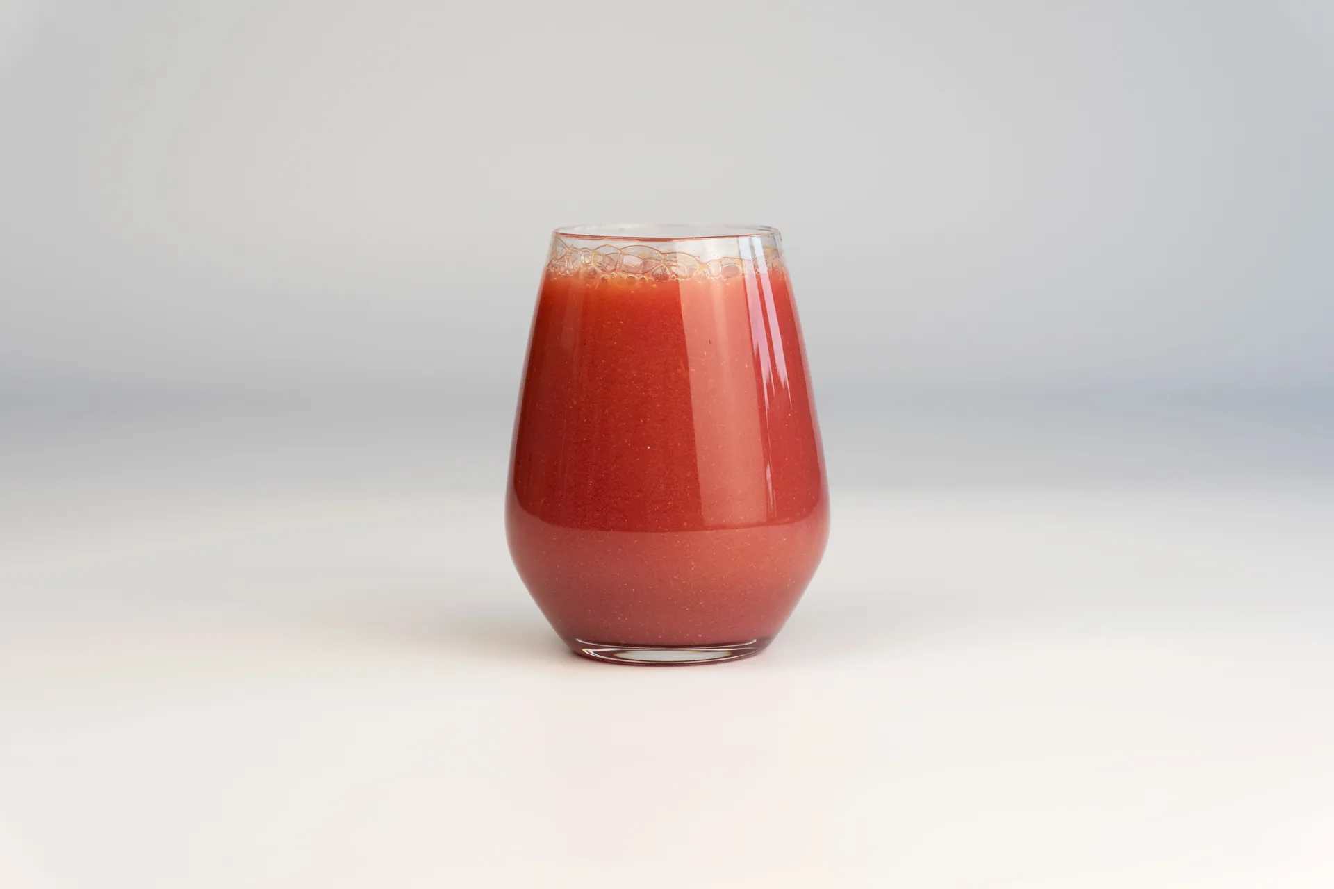 Glas mit Granatapfel & Orange